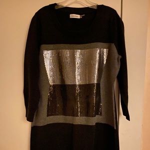Calvin Klein size XL Sweater dress